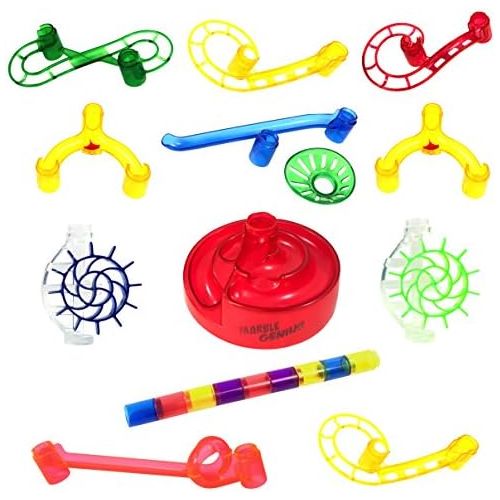  [아마존베스트]Marble Genius Booster Set (Add-On Set - 20 Marbulous Marble Run Toy Pieces)