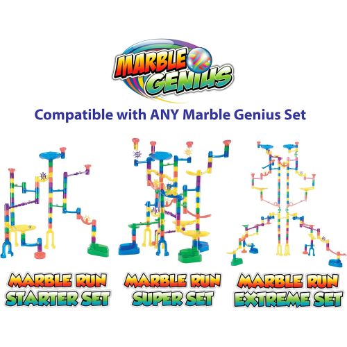  [아마존베스트]Marble Genius Marble Run Safari Sounds Lights & Sounds Accessory Set + Free App