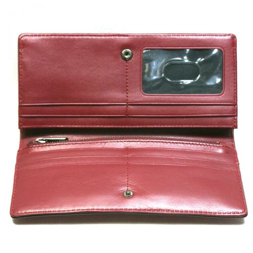  Marc+by+Marc+Jacobs Marc By Marc Jacobs Red Canyon Leather Slim Wallet (Red) #M0006578