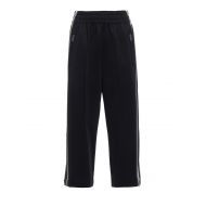 Marc Jacobs Black cropped tracksuit bottoms