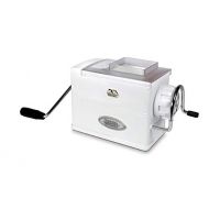 Marcato Atlas Regina Extruder Pasta Maker, Made in Italy, Chrome-Plated Steel and Shockproof Plastic Includes 5 Dies & Instructions White
