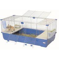 Marchioro Tommy C 120 Cage for Small Animals, 46.75 inches, Blue/Silver