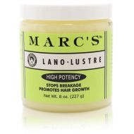 Marcs Lano-Lustre High Potency, Stops Breakage Promotes Hair Growth 8oz