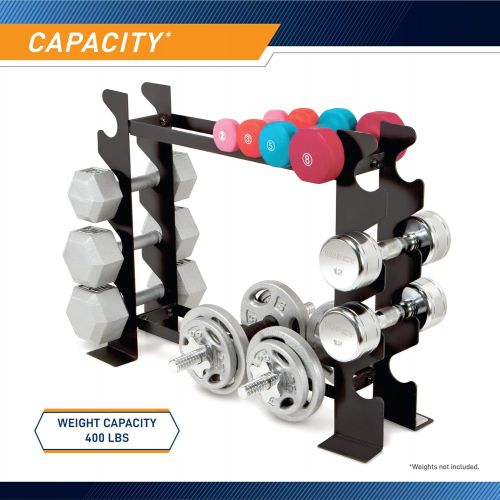  Marcy Compact Dumbbell Rack Free Weight Stand for Home Gym DBR-56