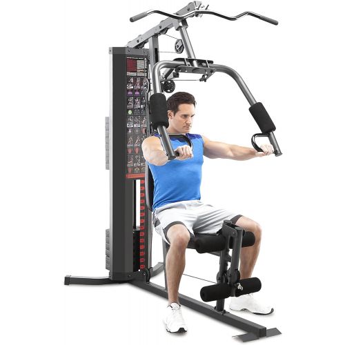  Marcy 150-lb Multifunctional Home Gym Station for Total Body Training