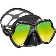 Mares X-Vision Ultra LS Two Window Mask - Yellow/Black
