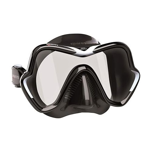 마레스 Mares Unisex's Mask One Vision Diving Googles Black, Size BX BXRDKBK