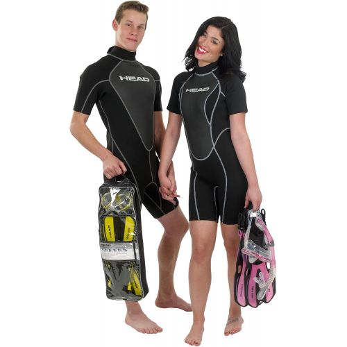 마레스 Mares Head 2.5mm Wave Shorty Scuba Snorlkeling Wetsuit, Mens