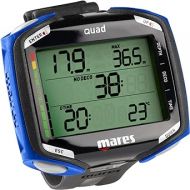 Mares Quad Wrist Computer - Black/Blue