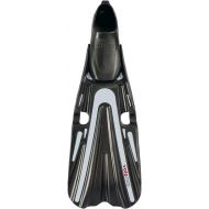 Wave Full Foot Dive Fins (Blue Black, 38/39)