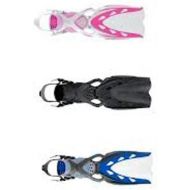 Mares X-Stream Open Heel Scuba Diving Efficient Fins (Pink/White, Small(M 6-9/W 7-10))