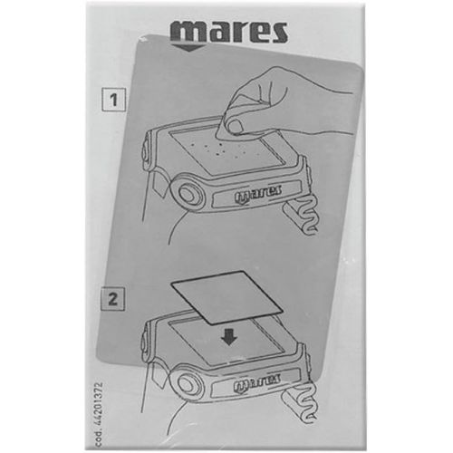 마레스 Mares Quad Displayschutz, Transparent, One Size