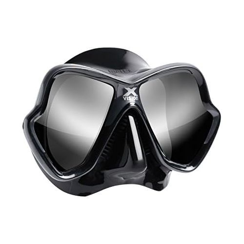 마레스 Mares X-Vision Ultra Liquid Skin Tauchermaske (schwarz/silber verspiegelt)