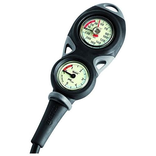 마레스 [아마존베스트]Mares Mission 2 Scuba Diving Console - Scuba Tank Pressure and Depth Gauge