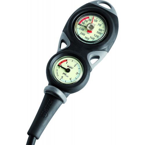 마레스 [아마존베스트]Mares Mission 2 Scuba Diving Console - Scuba Tank Pressure and Depth Gauge