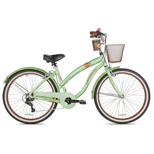  Margaritaville Coast Is Clear Womens Beach Cruiser Bike, 26-Inch