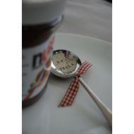 /My Nutella Spoon - Hand Stamped Vintage Spoon by MariLouImpressions - Handmade Unique Gift - The Perfect Individual Gift