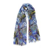 Maria Enrica Nardi Sharon printed silk georgette scarf