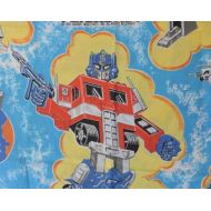 MariansMemorabilia The Transformers Robot Action Figure Autobots Decepticons Animated Takara Hasbro Twin Flat Bed Sheet Character Bed Linen