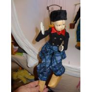 MariasMagicDollShop Reduced by 50 dollars: Very Rare Lenci Marionette Dutch Boy, 15, Mint, Pieced Costume,