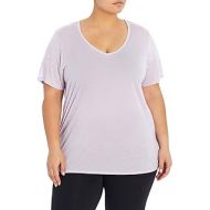 Marika Womens Plus Size Vivion Short Sleeve V-Neck T-Shirt