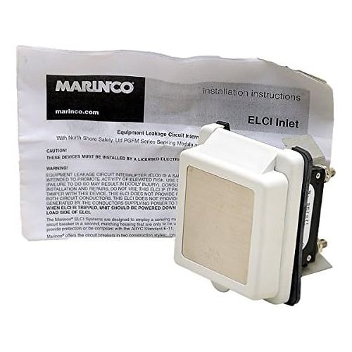  Marinco Boat Breaker Housing 6353EL | ELCI 50A 125250V ABYC Compliant