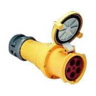 Marinco M5100C9 Marine Electrical Shore Power Connector Body M5100B9R Inlets (100-Amp, 125208-Volt, 4-Pole, 5-Wire, Female, Yellow)