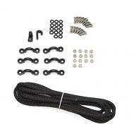 Marine Masters Standard Deck Rigging Kit Accessory for Kayaks Canoes and Boats with Hardware Options