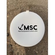 Marine Speaker Covers 6.5 inch Sold As Pair Sun, Water, Dust Protection Patented, Military-Grade Silicone Design Black Logo