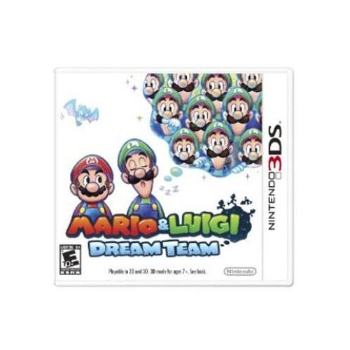  Mario Luigi Dream Team 3DS