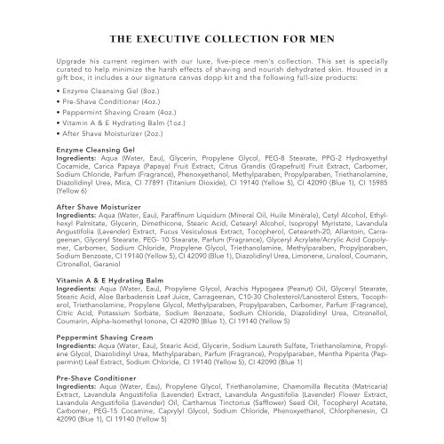  Mario Badescu The Executive Collection for Men