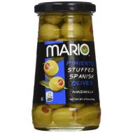 Mario Camacho Foods Manzanilla Olives Stuffed with Minced Pimiento, 5.75 Ounce (Pack of 12)