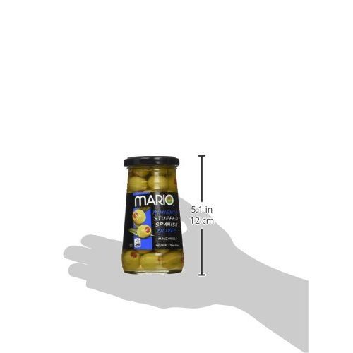  Mario Camacho Foods Manzanilla Olives Stuffed with Minced Pimiento, 5.75 Ounce (Pack of 12)