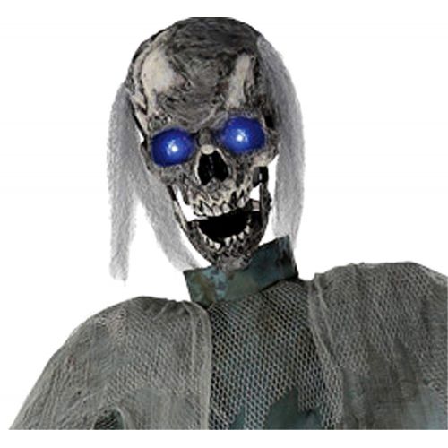  Mario Chiodo 72 Twitching Ghoul Skeleton Rotating Haunted Prop Halloween Decoration Decor