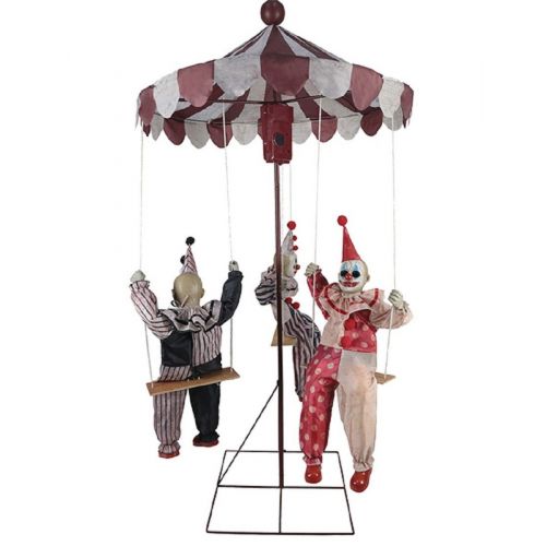  Mario Chiodo MARIO CHIODO Seasonal Visions Animated Clown Go-Round Prop