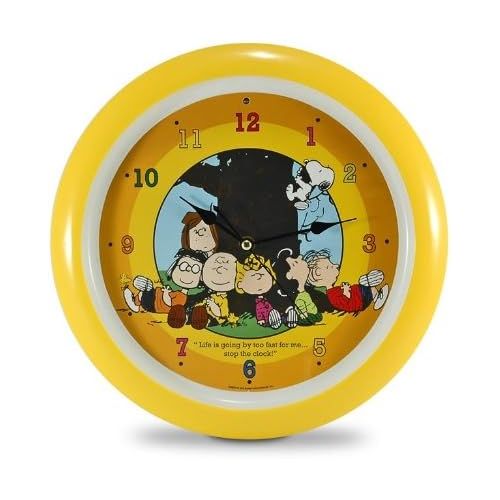  Mark Feldstein The Peanuts Gang Sound Clock - 13.2inches