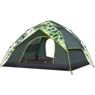 Marke: ALTINOVO ALTINOVO Outdoor Doppeltuer-Frame Zelt, einfach zu bedienen kann Leben 3-4 Personen Ventilated Waterproof langlebig geeignet fuer Parks, Strande, gruen