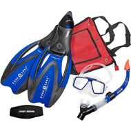 Marke: AQUALUNG AQUALUNG Tauchset Proflex Flosse - EasyBreeze Schnorchel - Cozumel Tauchmaske - Set