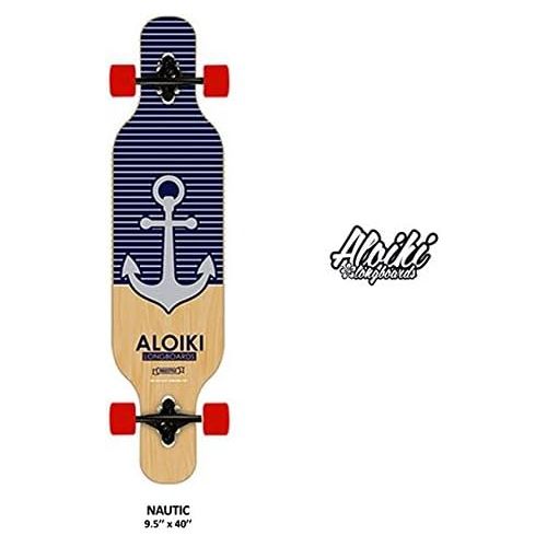  Marke: Aloiki Aloiki Longboard Drop Through Twin Tip 2015A komplett Nautic