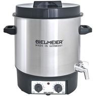 [아마존베스트]Bielmeier 495200 Einkoch und Gluehwein-Vollautomat, 27 L, 3/8 Zoll Edelstahl-Auslaufhahn, 1800 W, BHG 495.2