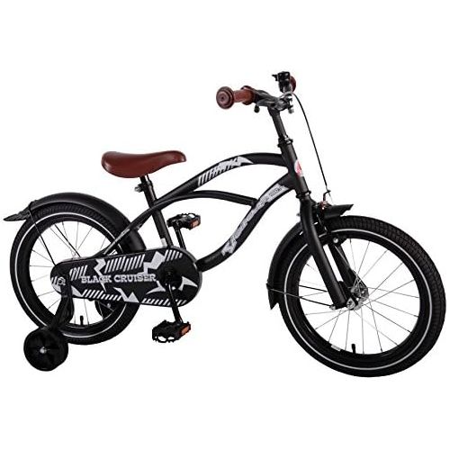  Marke: E&L Cycles E&L Cycles Kinderfahrrad Black Beach Cruiser 16 Zoll mit Ruecktrittbremse