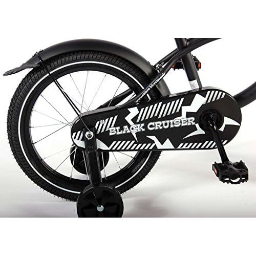  Marke: E&L Cycles E&L Cycles Kinderfahrrad Black Beach Cruiser 16 Zoll mit Ruecktrittbremse