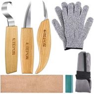 Marke: ETEPON ETEPON Schnitzmesser, Wood Carving Tools Set Knifes for Spoon Carving ET014 (Mehrfarbig)