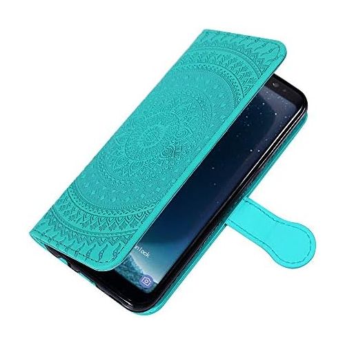  Marke: Homikon Homikon PU Leder Huelle Schoen Mandala Muster Schutzhuelle Brieftasche Ledertasche Handyhuelle mit Kartensteckplatz Stander Klapphuelle Etui Flip Case Kompatibel mit Samsung Galaxy A60