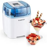 [아마존베스트]Klarstein Creamberry - Eismaschine, Speiseeismaschine, 4-in-1-Eisbereiter, Zubereitung in 20 Minuten, 1,5 Liter Fassungsvermoegen, Thermobehalter, stromsparend, schwarz