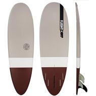 Marke: Light Light Minilog Bown/White/Grey - Epoxy - Us+Future Surfboard