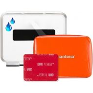 Marke: Mantona Mantona 21032 Backdoor Auftriebshilfe (geeignet fuer GoPro 4/3+ orange, mit Klebepad)