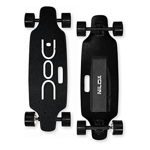  Marke: Nilox Nilox Unisex Youth DOC Skate Plus E-Skateboard, Black, 75 x 23 x 13