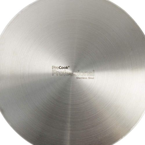  ProCook Professional Stainless Steel - Fleischtopf mit Deckel - Kochtopf - Induktion - 16 cm - Edelstahl Topf - CoolTouch Griffe - induktionsgeeignet -