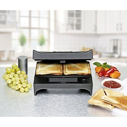  Marke: Rommelsbacher ROMMELSBACHER SWG 700 3-in-1 Multi Toast & Grill Max (Sandwich-Maker, belgisches Waffeleisen, Kontaktgrill, 3 wechselbare Alu-Druckguss-Platten, 2-Lagen Antihaftbeschichtung) schwa